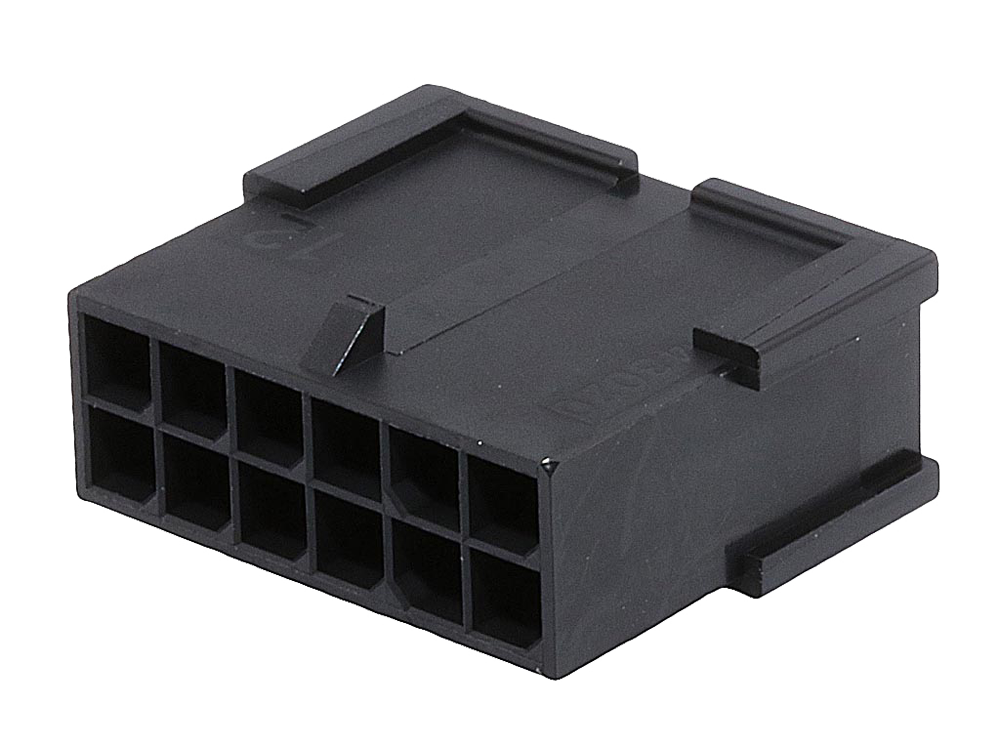 Molex MICRO FIT Stiftgehäuse 12 pol Hoelzle