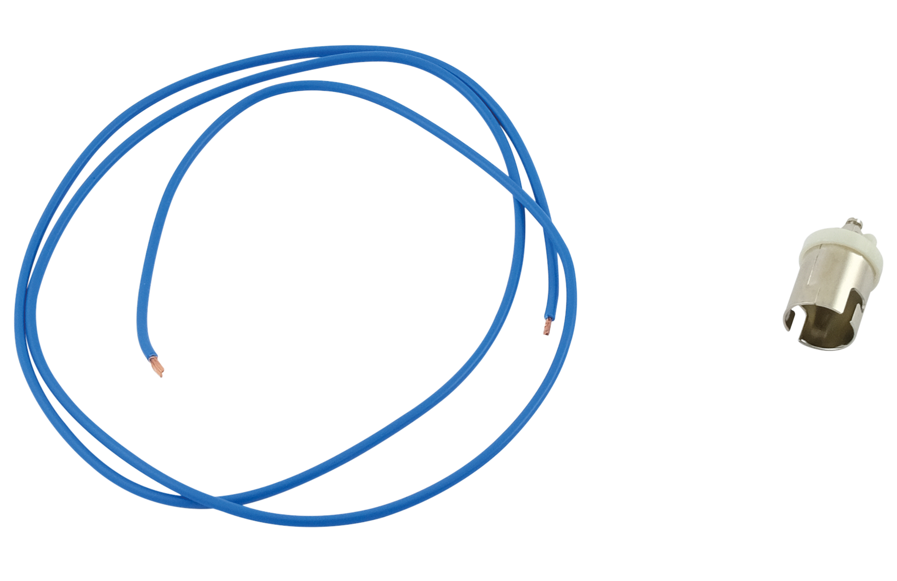 Produktbild von 2x Lampenfassung - Ba15s Fassungen Lampe Kabel Stecker