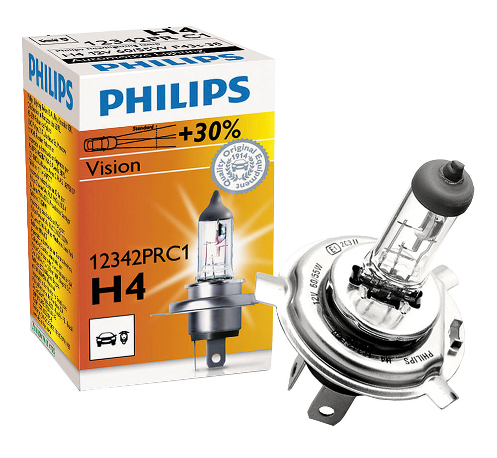 Philips Glühlampe H4 12V 60/55W Premium +30% – Hoelzle