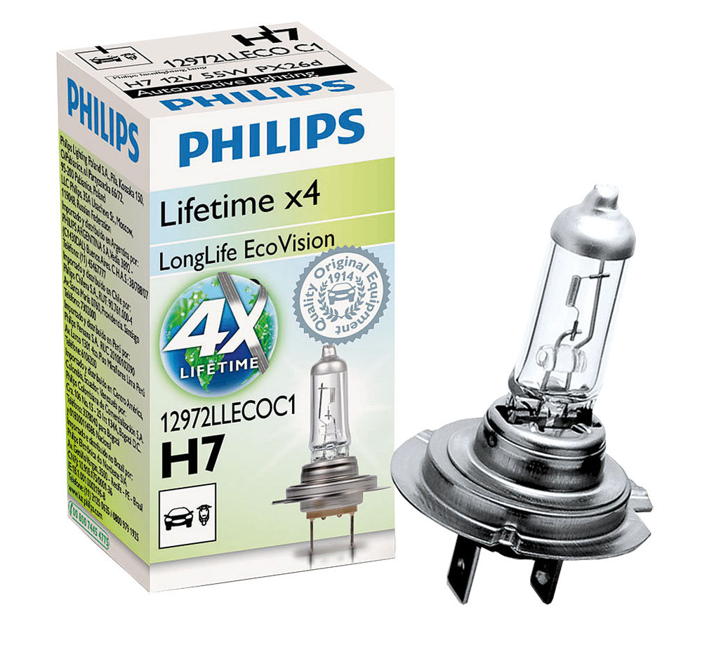Philips ampoule H7 12V 55W LongerLife – Hoelzle