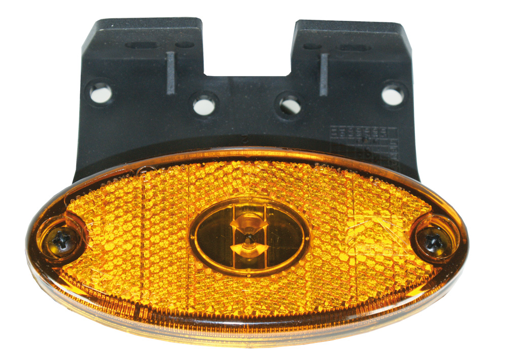 LED Jaune Aspöck Feu Side Marker LED Aspöck Flatpoint II Jaune