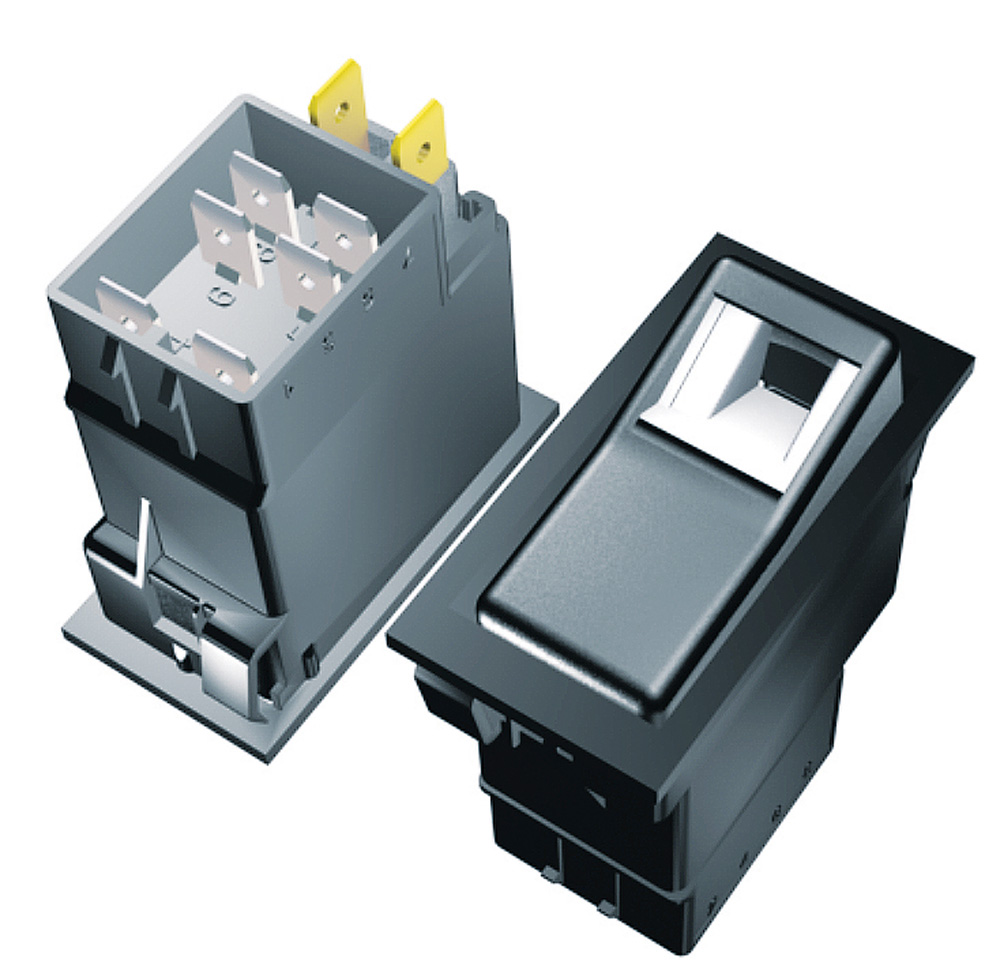 Interrupteur sans symbole 0-1/1-0 – Hoelzle