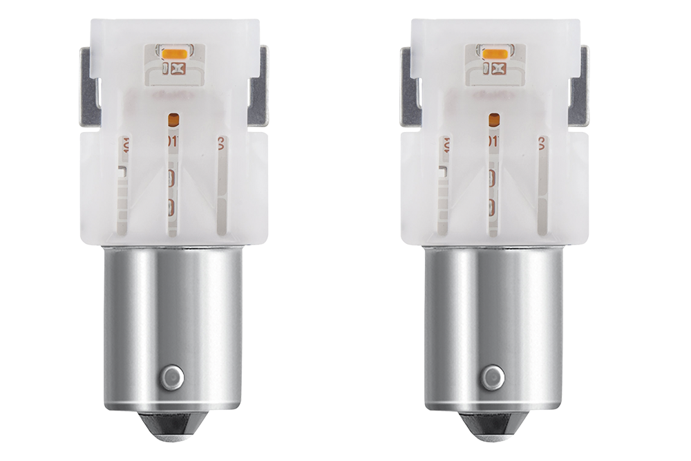 OSRAM 2 Stk. LEDLampen P21W 12 V orange Hoelzle