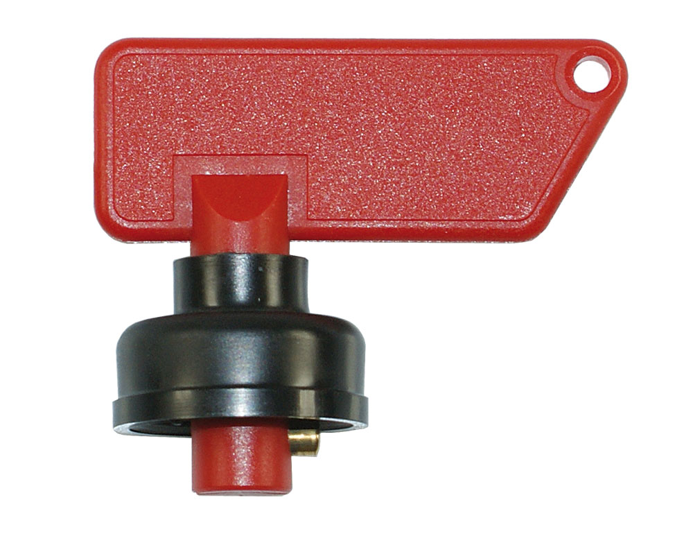 Ersatzschlüssel rot Batterietrennschalter 11mm