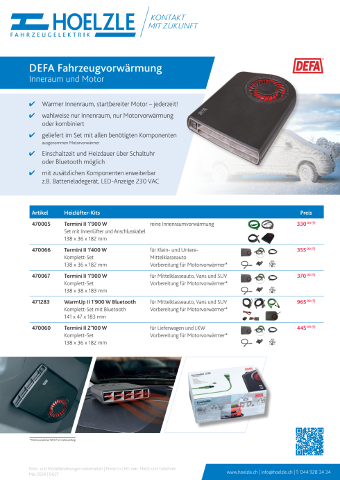 DEFA MultiCharger 1 x 12 A Batterieladegerät Switchmode Technologie, Autobatterie Ladegeräte, Ladegeräte