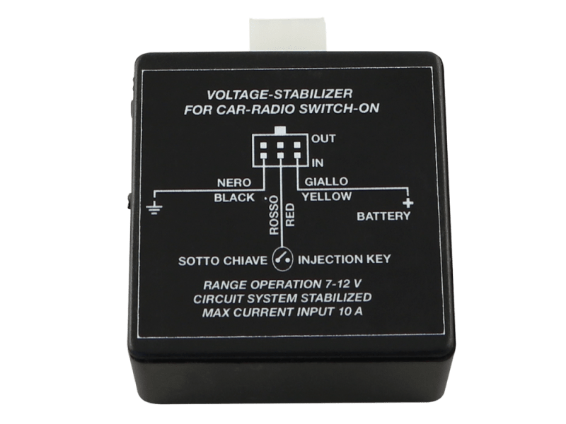 Spannungsstabilisator 12V für Autoradio – Hoelzle