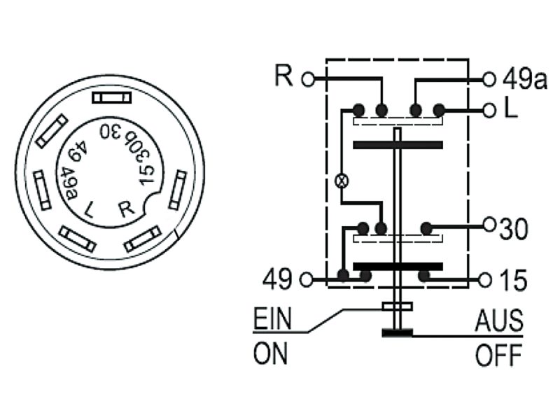 ton ton＋く Pneutron Drückerschalter 