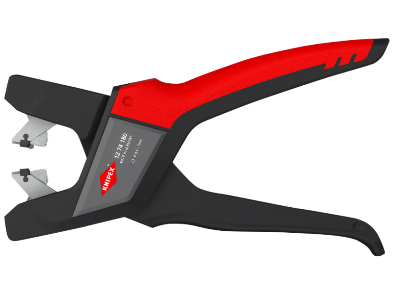 Pince à Dénuder Automatique KNIPEX 12 74 180 – Pour Câbles 4,4 à 7,5 Mm – Longueur 175 Mm – Poignée Ergonomique