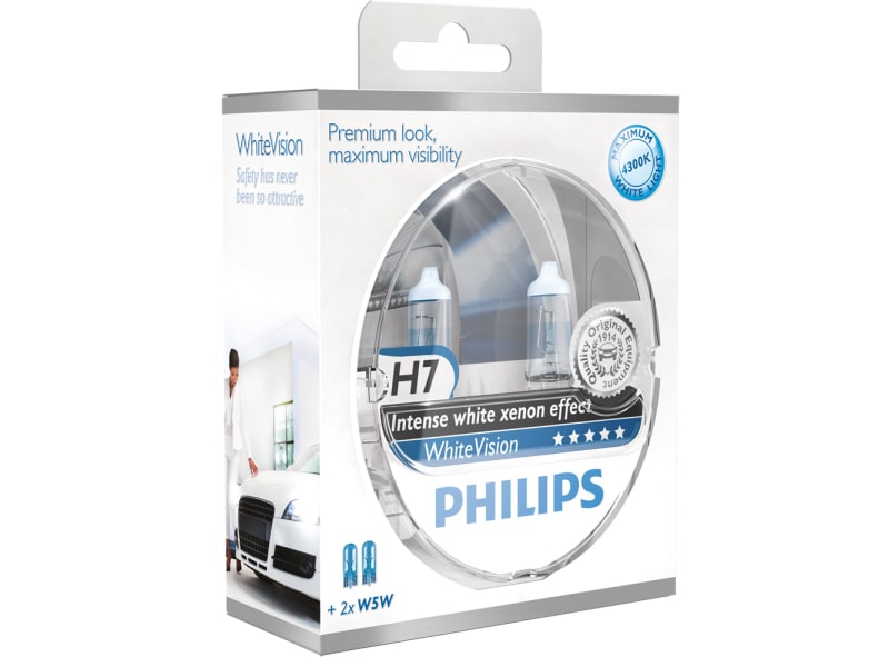Philips ampoule H7 12V 55W WhiteVision – Hoelzle