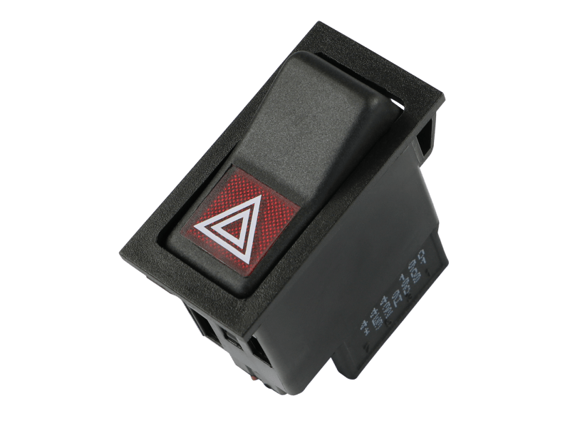 ◆02◆ Schalter mit Warnblinksymbol 12V – Hoelzle
