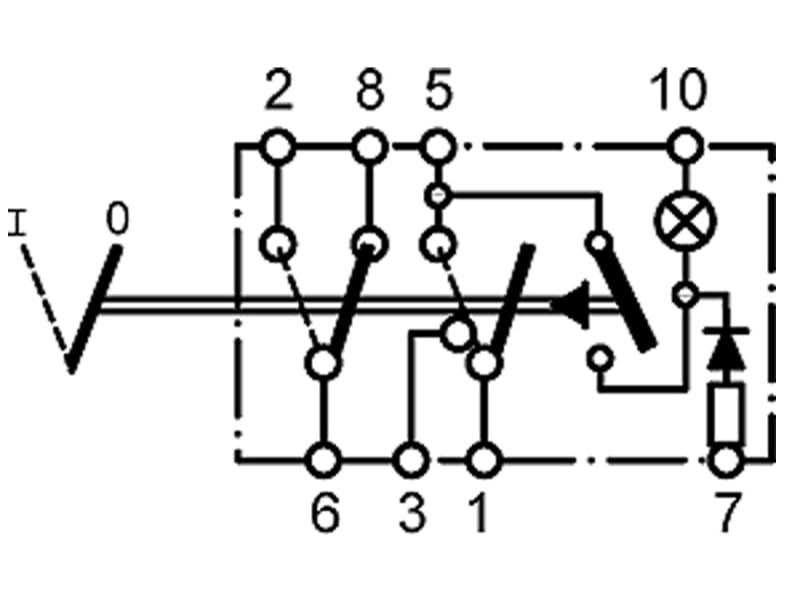 Schalter mit Warnblinksymbol 12V – Hoelzle