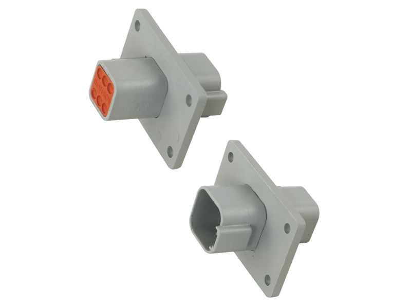 DRRI 1B 6-poliger Rundstecker (Push-Pull) - Selbstverriegelnd, Metallstecker, Kompatibel Mit Lemo