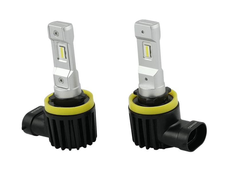 2 Stk. H11/H9/H8LED Lampen 12/24 V, 4’000 lm Hoelzle