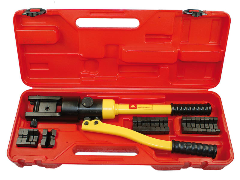 Intercable Presszange Groß - Für Leiterquerschnitt Bis 10mm²