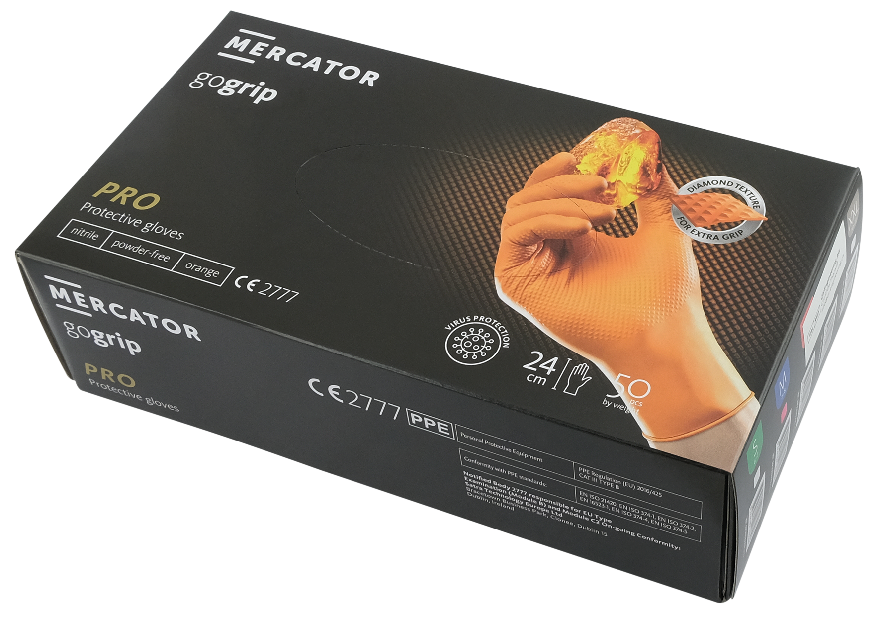 Mercator Gogrip Handschuhe orange Grsse L  Hoelzle