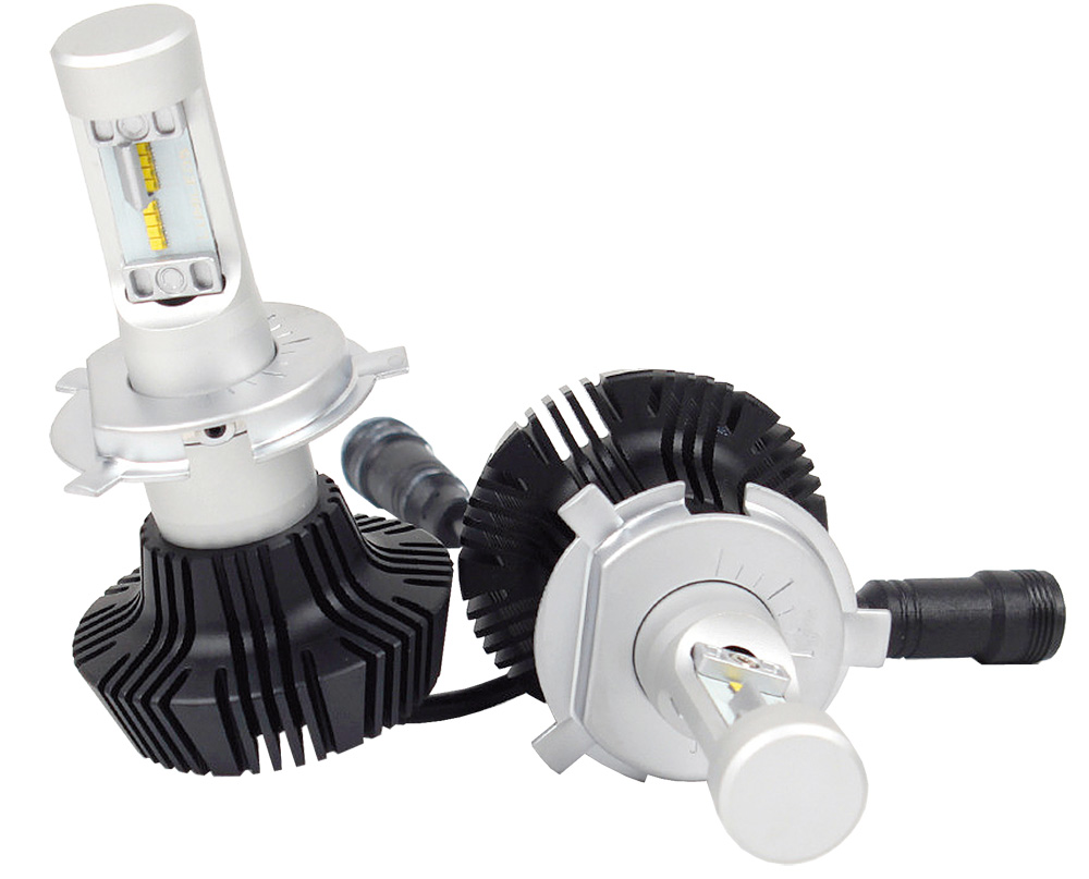 2 Stk. H4-LED Lampen 12/24V 4000lm 7G – Hoelzle