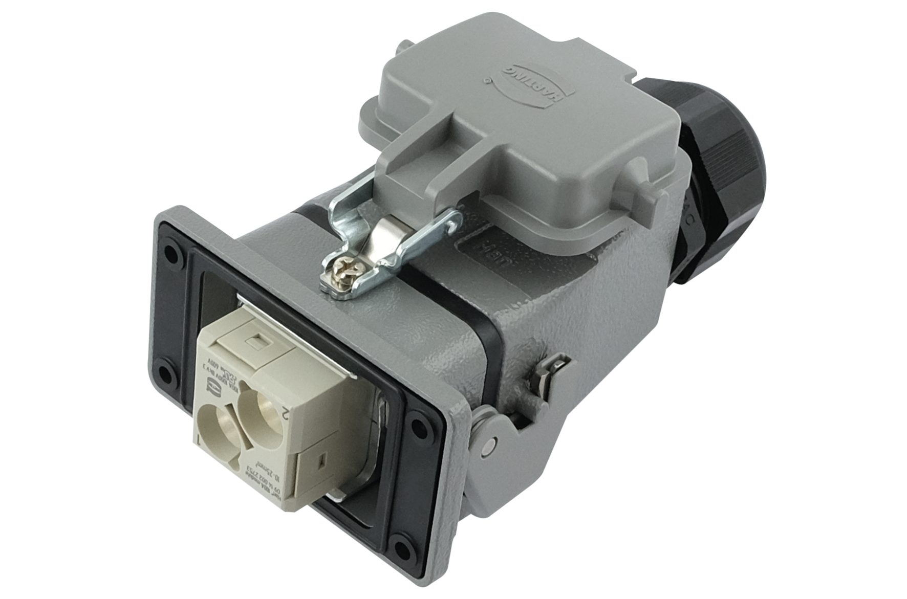 Harting - Powerstecker 2 pol, 100 A – Hoelzle