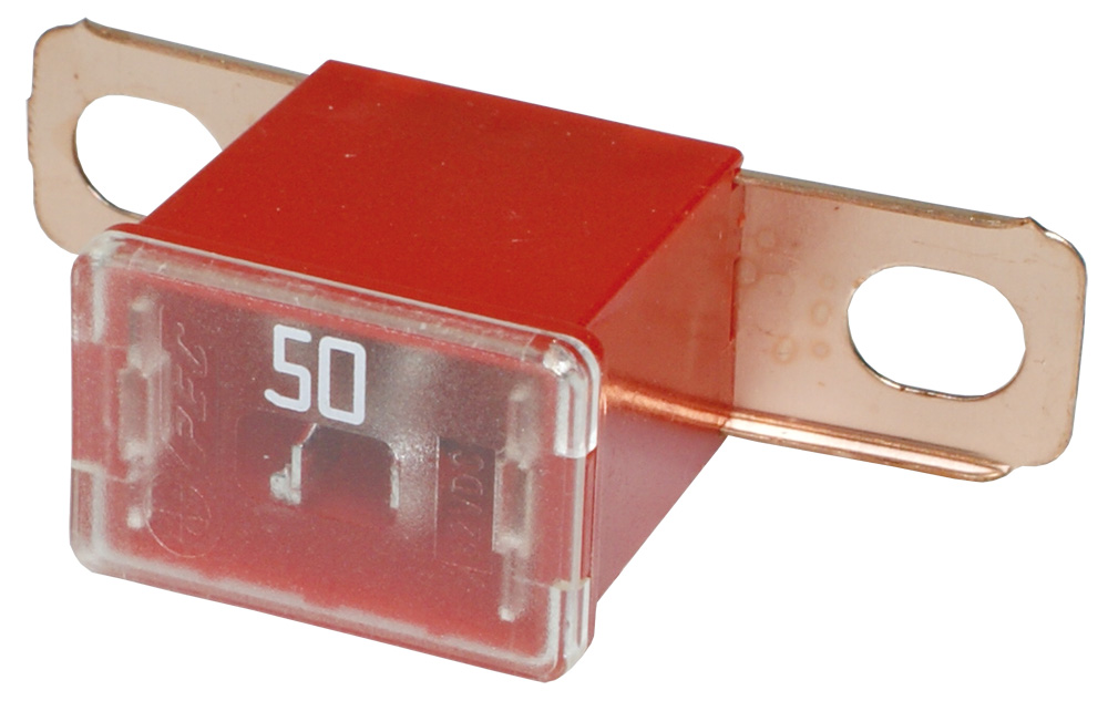 Sicherung AGU 50A GLAS Sicherunge N Vergoldet 50 Amper