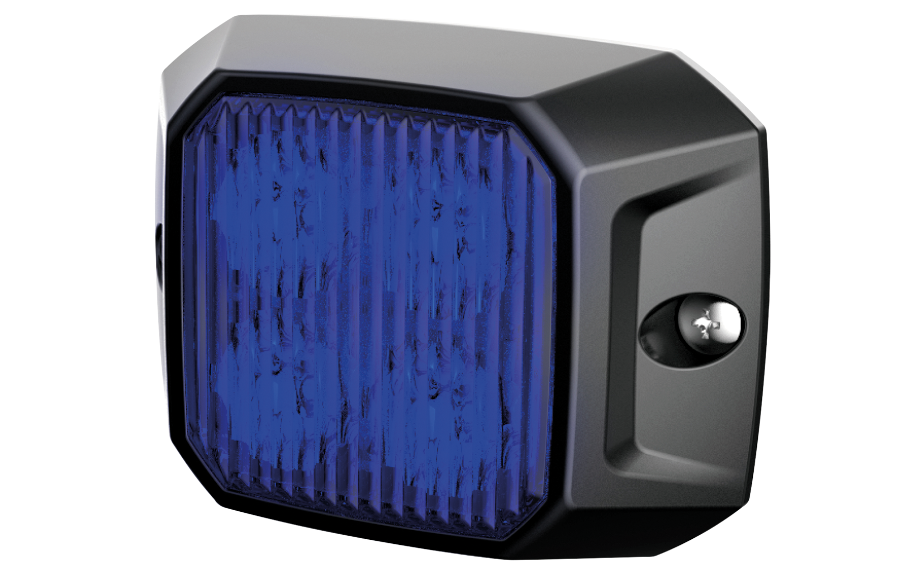 Feu d'avertissement LED bleu avec batterie – Hoelzle