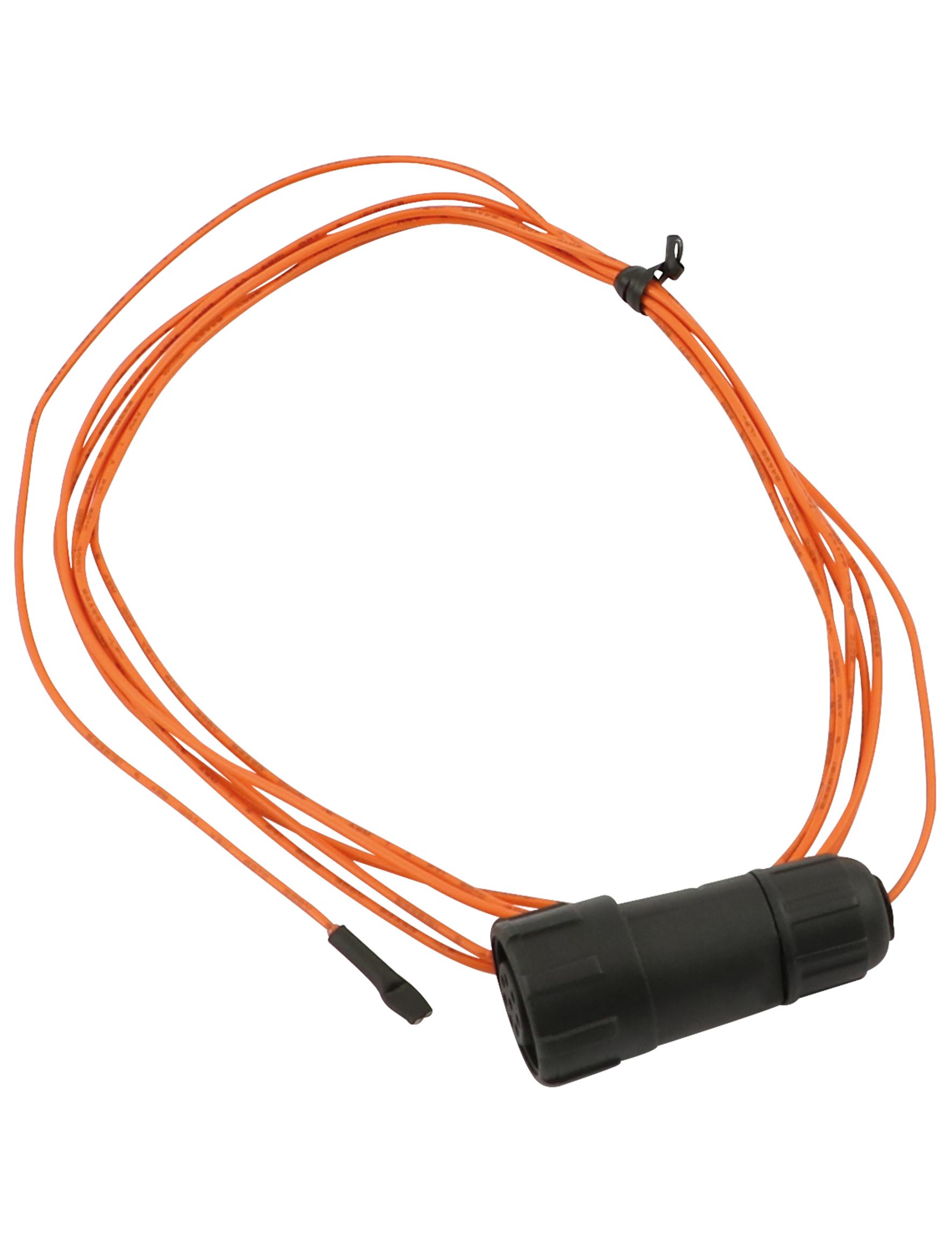 DEFA - 230VAC Anschluss-Set 5.0m *orange* mit Stecker/Dose