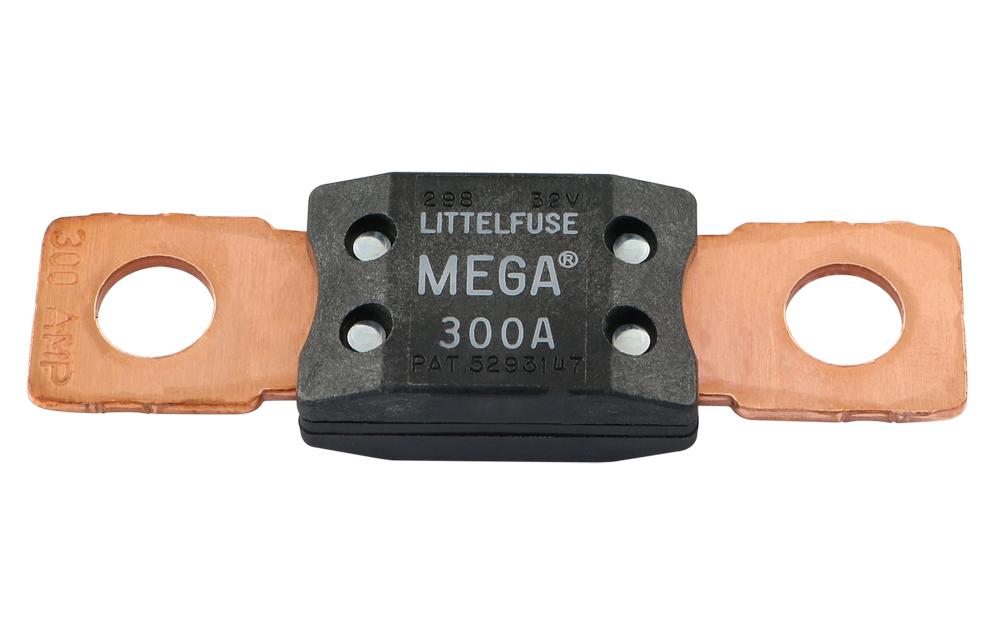 ANL Sicherungshalter Mit 300A Sicherungen – 2er Pack, Messing, Für 0/2/4 Gauge Kabel