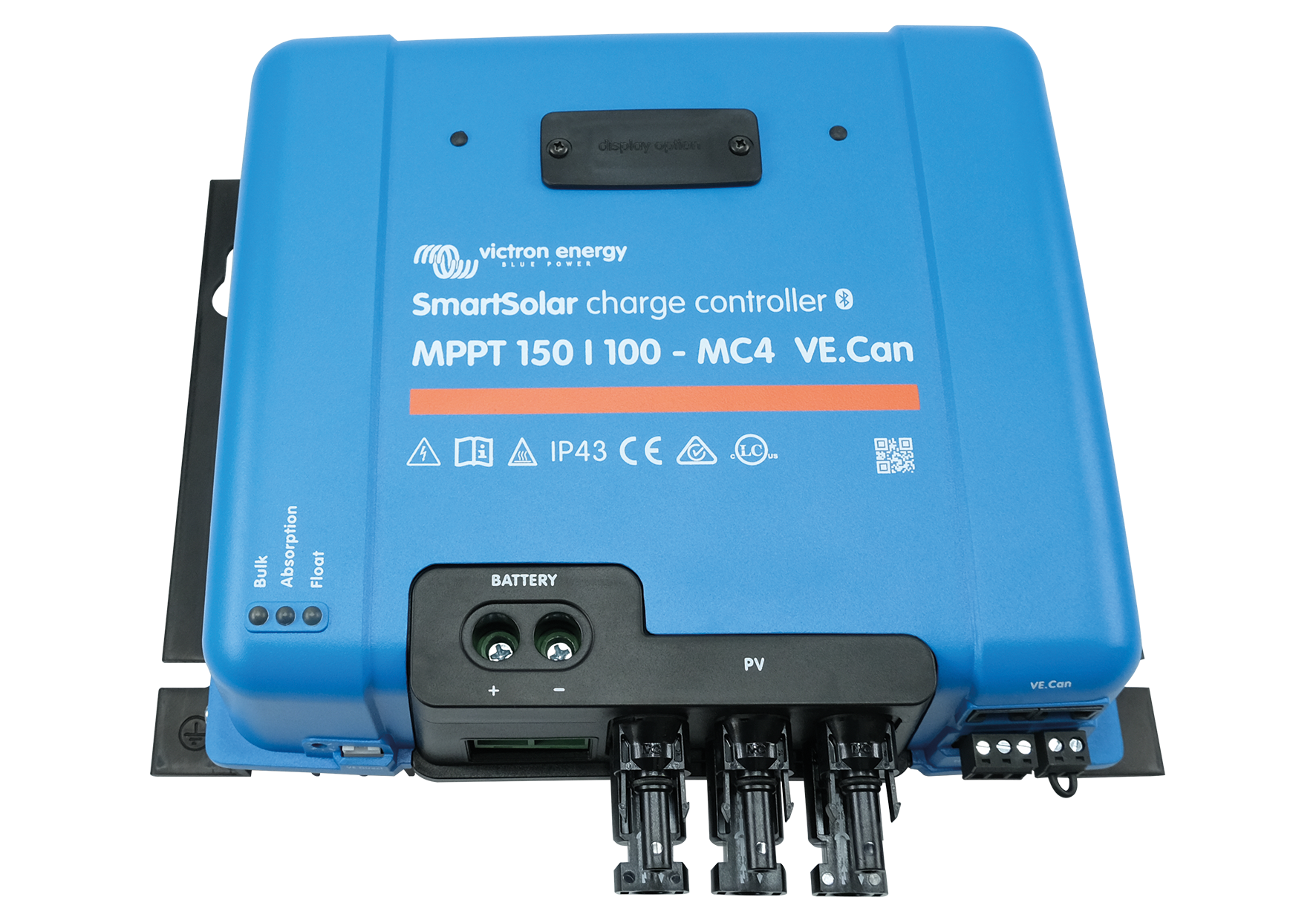 Contrôleur Charge Solaire MPPT 150A - Écran LCD - Reconnaissance Auto 12V-48V - 2 Ports USB - Pour Installation Photovoltaïque