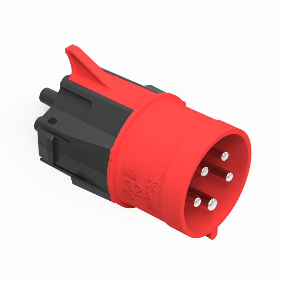 CEE32 (rot) Adapter zu NRGkick – Hoelzle