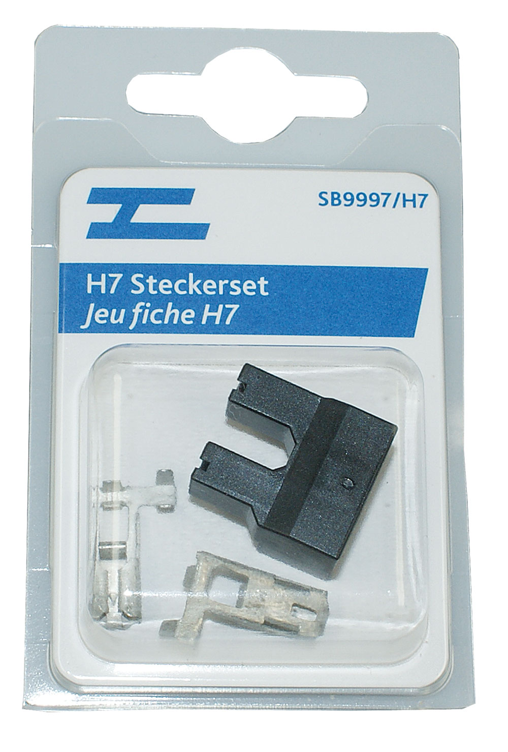 Set H7-Stecker mit 2 Flachsteckhülsen – Hoelzle