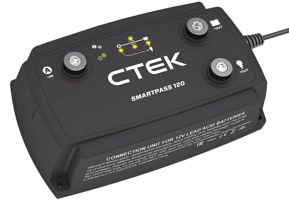 CTEK - Appareil supplémentaire pour D250SA 12/12 V 120 A – Hoelzle