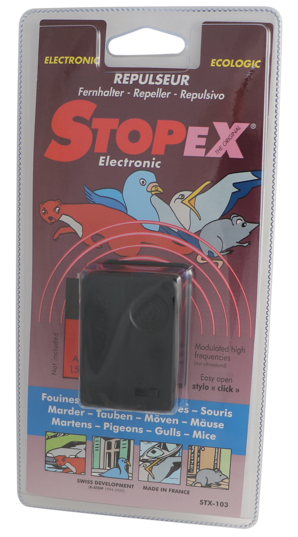STOPEX Elektronischer Marderschutz – Hoelzle