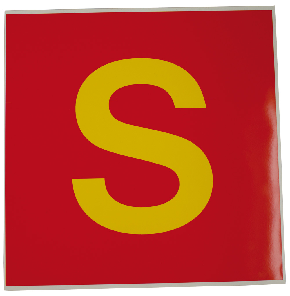 S - Transit Schild selbstklebend – Hoelzle