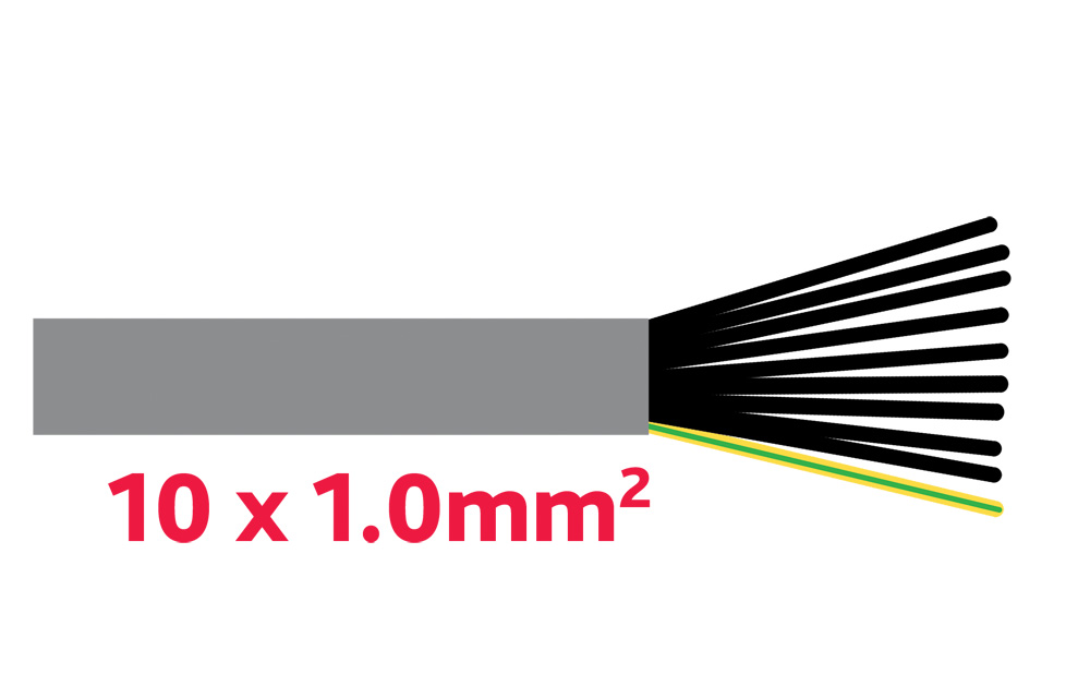 Steuerkabel 10 x 1.0 mm2 – Hoelzle